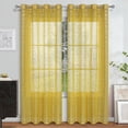 thumbnail image 4 of IPEWLEX Elegant Semi-Transparent Silver Foil Pattern Curtains - Durable Polyester, Suitable for Bedrooms, Living Rooms, and Studies,39.37×98.43in, 4 of 5