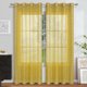 thumbnail image 5 of CaiYueKe Semi Sheer Curtains with Silver Embossed Pattern Modern Window Treatments for Living Room Bedroom Polyester Grommet Top Blackout Drapes Home Decor, 5 of 7
