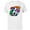 White, variant on Marvel Avengers Family Vacation 2023 A-Logo - Short Sleeve Cotton T-Shirt for Adults - Customized-Black