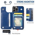 thumbnail image 2 of Funda cartera Wefor para iPhone 16 Pro con bloqueo RFID, 2 of 9