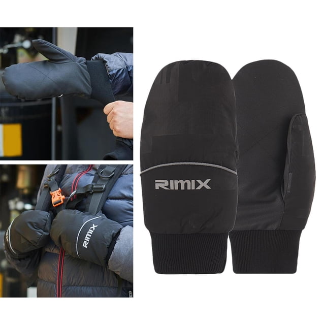 Guantes de invierno DYNWAVEMX Antideslizantes térmicos Negro