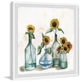 thumbnail image 2 of Marmont Hill Watercolor Sunflowers Framed Art Prints, 2 of 6