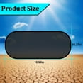 thumbnail image 3 of Parasol para ventana trasera de coche con ventosa, protección contra rayos UV para ventana trasera de coche, cubierta de malla bloqueadora de protección solar, 3 of 5