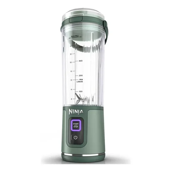 Licuadora Ninja Portatil Verde Suave 18oz Cl155asgv (Reacondicionado)
