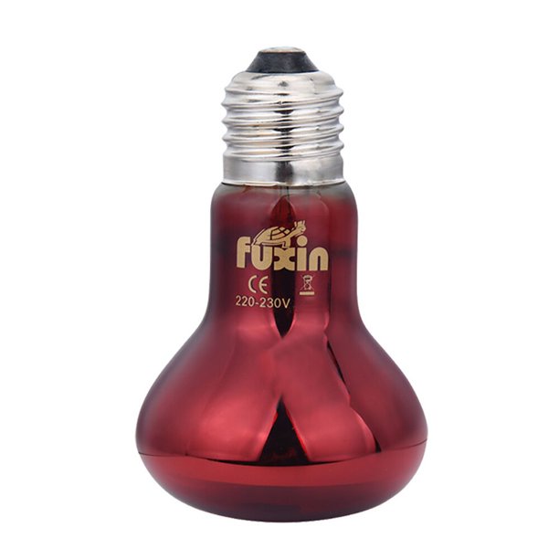1PC 4 Kinds of Pet Heating Lamp UVA Day Night Amphibian Snake Lamp Heat Reptile Bulb Light 220-230V 25W 50W 60W 75W 100W25W He Qiyong unisex