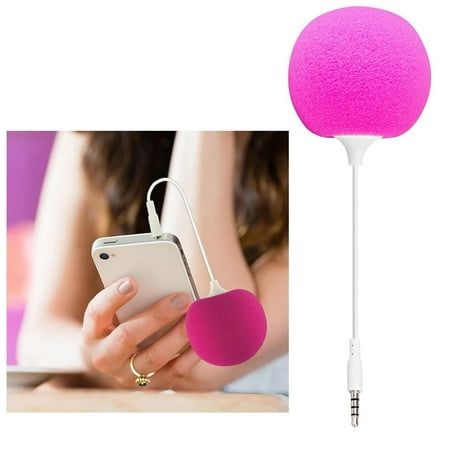 Quikcell Sound Ball Portable Speaker Universal Devices Phones Music Pink