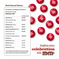thumbnail image 4 of M&M'S World Red Milk Chocolate Candy 2lb Bag for Celebrations and Party Favors, 4 of 10