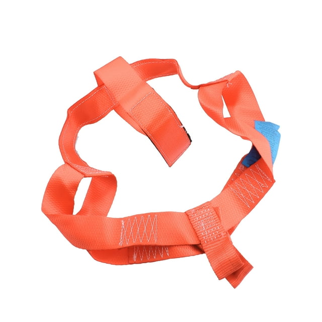 Unique Bargains 1 Pcs Rear Wheel Tie Down Strap Universal Motorcycle Transport Wheel Strap Nylon Orange
