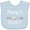 Blue, variant on Inktastic Nana's Favorite- Heart Grandchild Boys or Girls Baby Bib