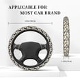 thumbnail image 3 of Balery Game Controller Fundas elásticas antideslizantes para volante, funda protectora universal para hombre y mujer, 15 pulgadas, accesorios para coche., 3 of 6