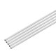 thumbnail image 1 of Tubo capilar de acero inoxidable Uxcell 304, 2mm OD 1.4mm ID 305mm de longitud, tubo recto metálico sin costura de 0.3mm de grosor, soldable para industria DIY (0.08"ODx0.06"IDx12.01"L), 5 piezas, 1 of 7