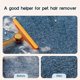 thumbnail image 2 of Removedor de pelo reutilizable para mascotas, afeitadora de tela portátil, removedor de pelo de limpieza profunda para perros y gatos, herramienta de eliminación de pelo, 3 uds., 2 of 5