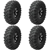 (4 Pack) Tusk Megabite Radial Tire 27x9-12 For POLARIS RZR S4 900 2018