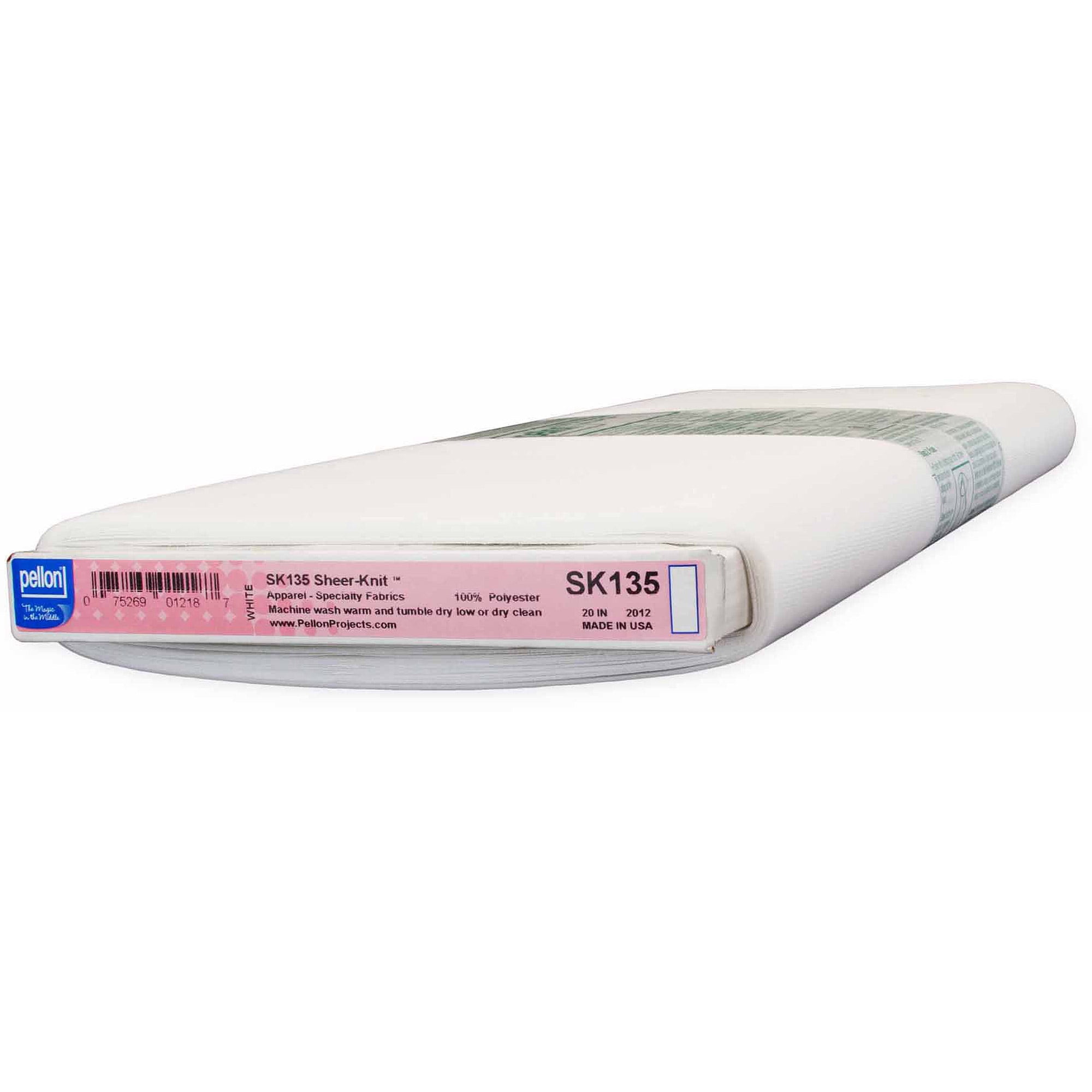 Pellon SK135 SheerKnit Fabric Interfacing, White By the Bolt