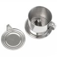 thumbnail image 3 of Drip Filter Press-on Strainer Mug Cup Rustproof Filtering Device Infuser Coffee Maker No Burrs Professional Kitchen Supplies, 3 of 9