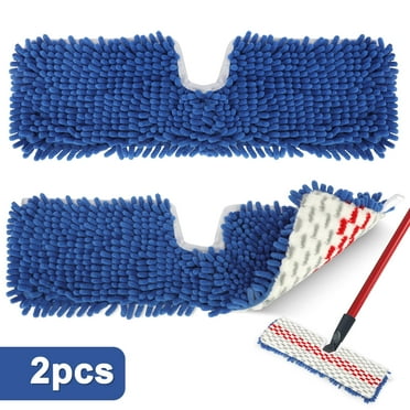 EEEkit 2pcs Replacement Microfiber Pads Fit for Hardwood Floor 'N More 3-Action Mop