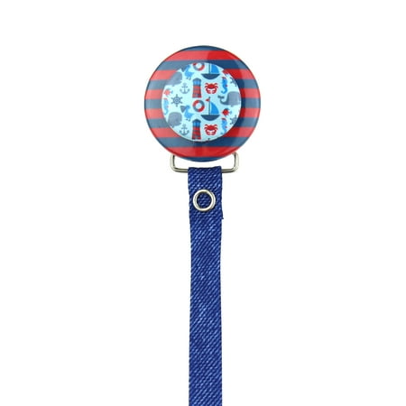 Light House Nautical Themed 3D Pacifier Clip