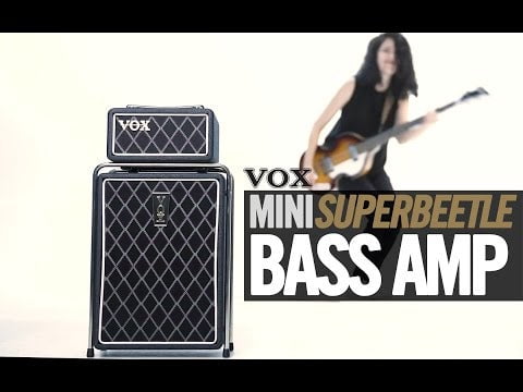 Vox Mini Superbeetle Bass 50-Watt Mini Stack Bass Amplifier