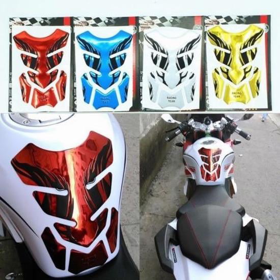 Blue 3D Scratch Protection Motorcycle Gas Fuel Sticker Tank Pad for Yamaha YZF R1 M S