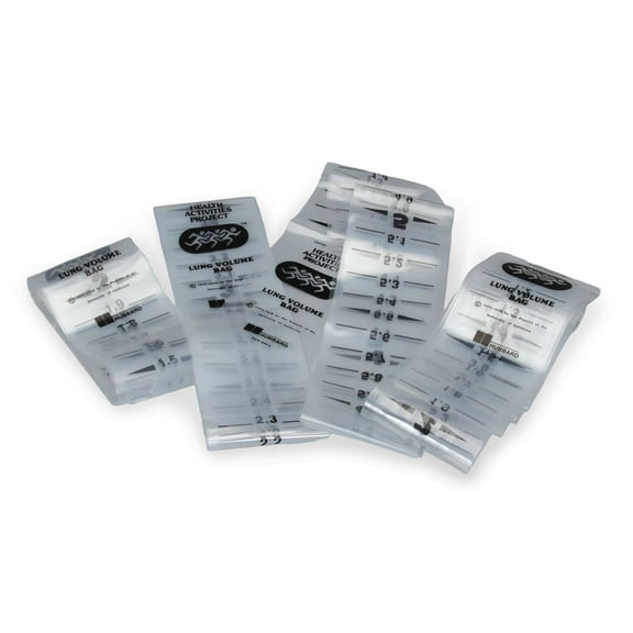 Lung Volume Bag Replacements, Pack Of 4