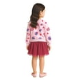 thumbnail image 5 of Stitch & Angel Girls Sweatshirt Tutu Dress, Sizes 4-12, 5 of 6