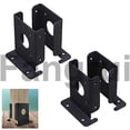 thumbnail image 2 of For 4pcs Adjustable Wood Fence Pergola Post Base Brackets Kit Heavy Duty Post Anchor Base Brackets F, 2 of 5