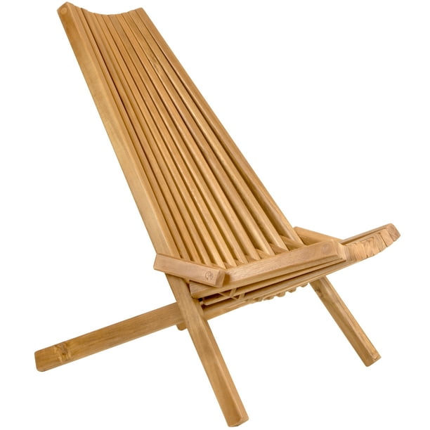 Clevermade Tamarack Folding Wooden, Used Wooden Outdoor Furniture