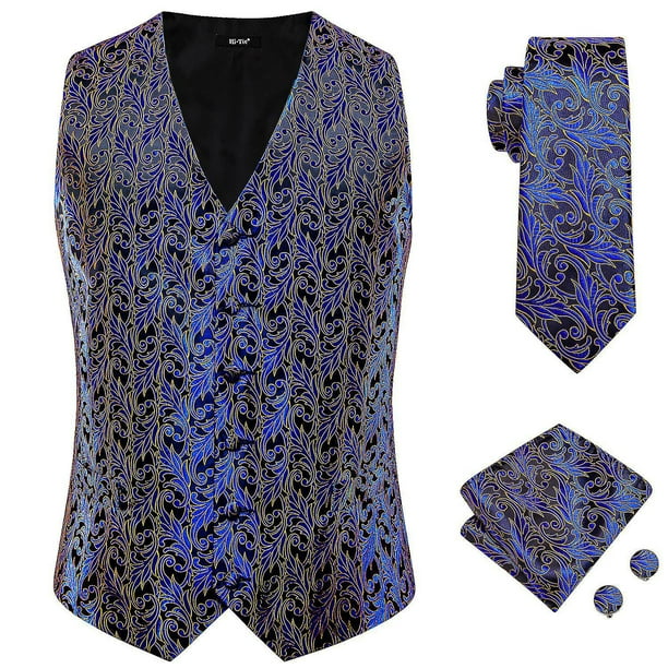 Conjunto chaleco corbata y pañuelo hotsell