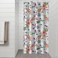 thumbnail image 2 of Pioneer Flower Floral Print Pattern Shower Curtain 36"x72" ,Bathroom Decorative Shower Curtains Set with 12 Hooks,Modern Waterproof Washable Shower Curtain, 2 of 6