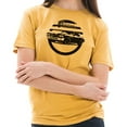 thumbnail image 3 of Big Size Classic Muscle Car Designed Unisex Cotton Vintage Short Sleeve T-Shirt - Vintage Mustard XL, 3 of 4