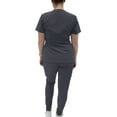 thumbnail image 3 of Fubu Women's 5 Pocket V-Neck Scrub Top Medical Nursing Uniform, 3 of 6