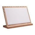 thumbnail image 1 of Expositor de collares, caballete para collares, expositor de joyas Blanco, 1 of 7