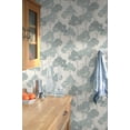 thumbnail image 2 of NuWallpaper Millie Blue Peel & Stick Wallpaper, 2 of 3