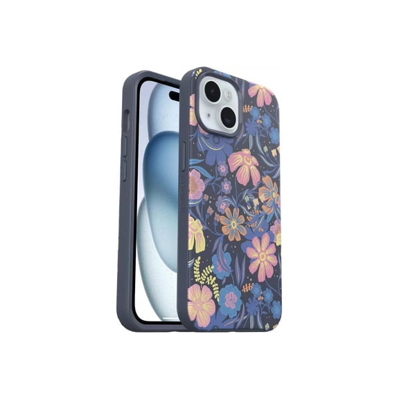 OtterBox Symmetry Series Case - iPhone 17e, iPhone 16e, iPhone 15, iPhone 14, iPhone 13 - Magsafe Edition - Thin & Tough, Pocket Friendly, with Raised Edges - Fairy Fauna