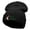 Black, variant on Duck Hunting Season Embroidered 12 Inch Long Knitted Beanie - Heather Grey OSFM