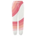thumbnail image 4 of Pantalons pour Femmes Mode Décontractée Saint-Valentin Imprimé Amusant Taille Élastiquée Survêtement Pantalons de Robe pour Femmes Rose m, 4 of 4