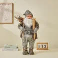 thumbnail image 3 of Muñeco de Papá Noel grande de 60 cm, decoración navideña, decoración de la habitación del hogar para Año Nuevo, regalo para niños, adornos para árbol de Navidad 2023, 3 of 5