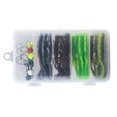 thumbnail image 4 of Juego de señuelos de plástico de 31 Uds. señuelos flotantes para pececillos para agua dulce y salada, 4 of 9