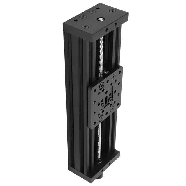Mesa Lineal Deslizante Con Tornillo Práctica Mesa Deslizante CNC Negro/plateado Para La Industria De Automatización Impresora 3D Plomo De 2 Mm ANGGREK Hardware