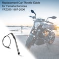 thumbnail image 2 of Soumake 01-0813 Replacement Throttle Cable for Yamaha Banshee YFZ350 1987-2006, 2 of 7