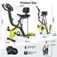 thumbnail image 2 of POOBOO 4-in1 Magnetic Indoor Cycling Bike Stationary Ajustable Exercise Bike with Twister Board Home Cardio Workout 320 Lbs, 2 of 8