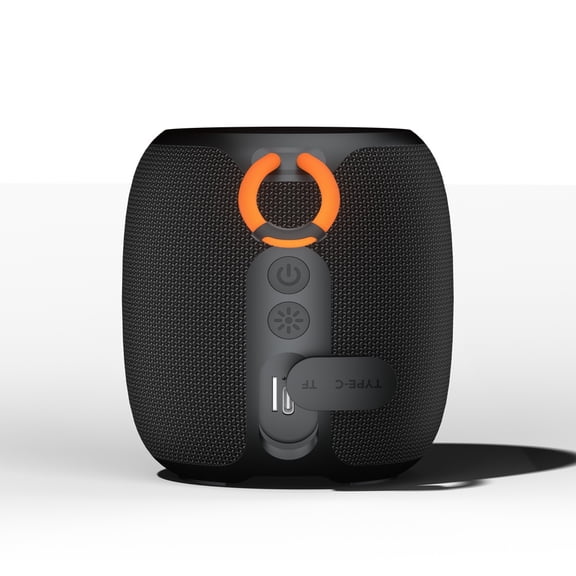 Compact 12W Portable Bluetooth Speaker with Powerful Bass, 5-Hour Playtime & Waterproof Design