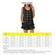 thumbnail image 5 of Women Heart Print Ruffle Pajamas Set Crewneck Tank Top Slant Pocket Shorts 2 Piece Sleepwear Loungewear Black L, 5 of 6
