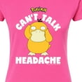 thumbnail image 3 of Pokémon - Psyduck Headache - Juniors Fitted Graphic T-Shirt, 3 of 5