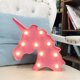 thumbnail image 2 of Lámpara decorativa LED Unicornio Head Night Light para habitación de niños dormitorio sala de estar, 2 of 8