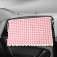 thumbnail image 4 of Car Curtain Fabric Sunscreen Heat Insulation Car Telescopic Suction Cup Curtain Universal Sun Shield, 4 of 6