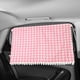 thumbnail image 4 of Parasol universal para coche | Cortina telescópica con ventosa para ventana, aislante térmico y protector solar | Bloquea los rayos del sol para niños y bebés | Rosa, negro, verde, blanco y amarillo, 4 of 7