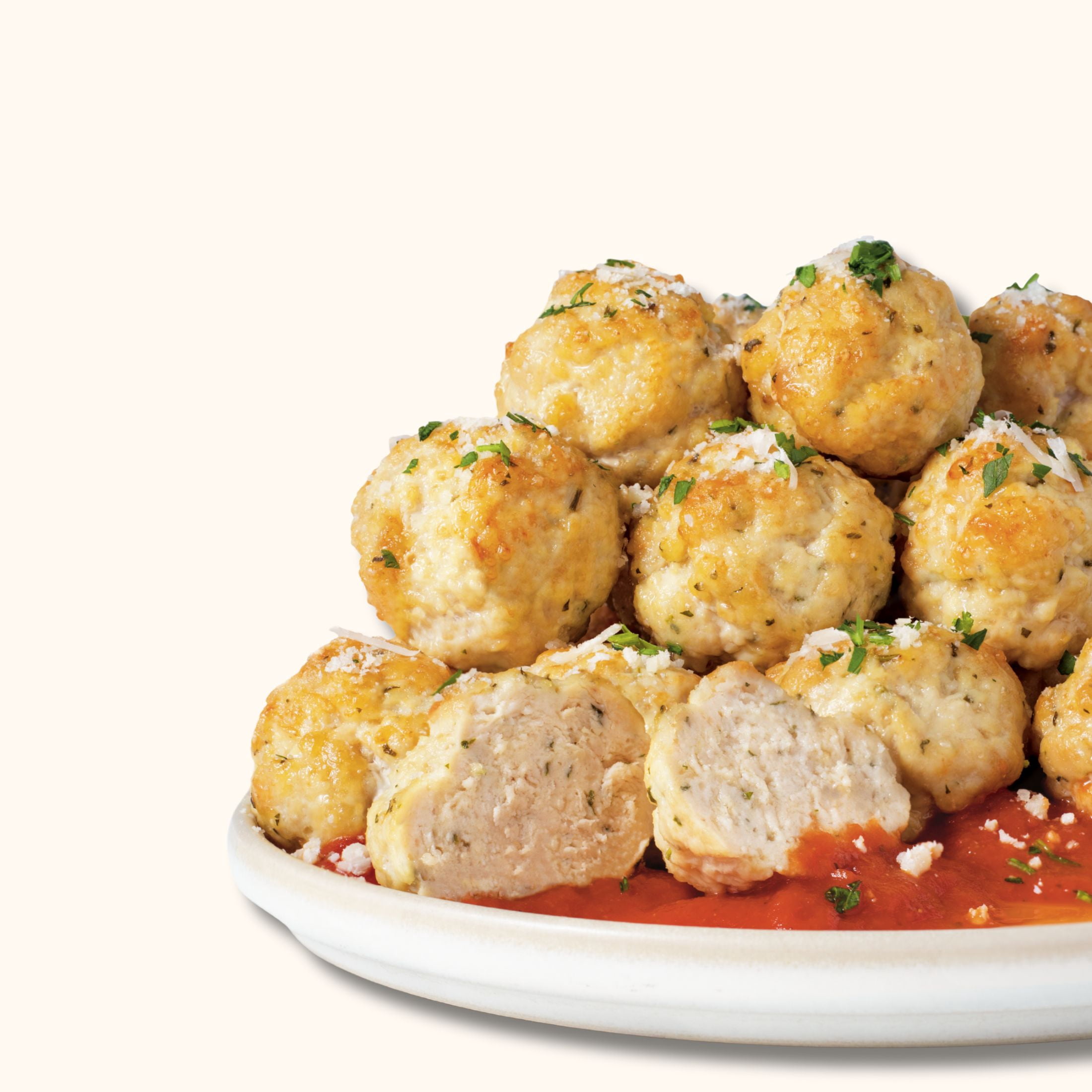 Realgood Foods Co. Gluten-Free Italian Style Fully Cooked Chicken Meatballs, 20oz Bag (Frozen)