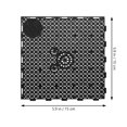 thumbnail image 4 of 10 unids Fish Tank Bottom Filter PVC Splicing Combinación Clapboard Bottom Filter (Negro), 4 of 6