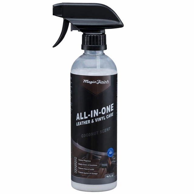 Acondicionador para cuero Magic Finish 473 ml aroma a coco